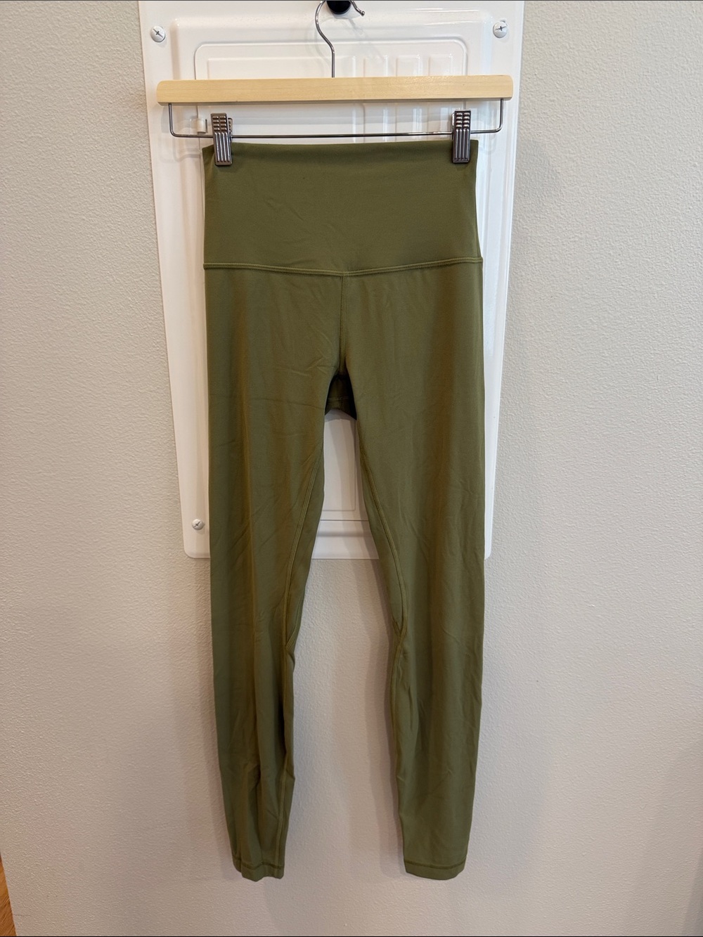 lululemon athletica Olive Green High-Rise Leggings size 4